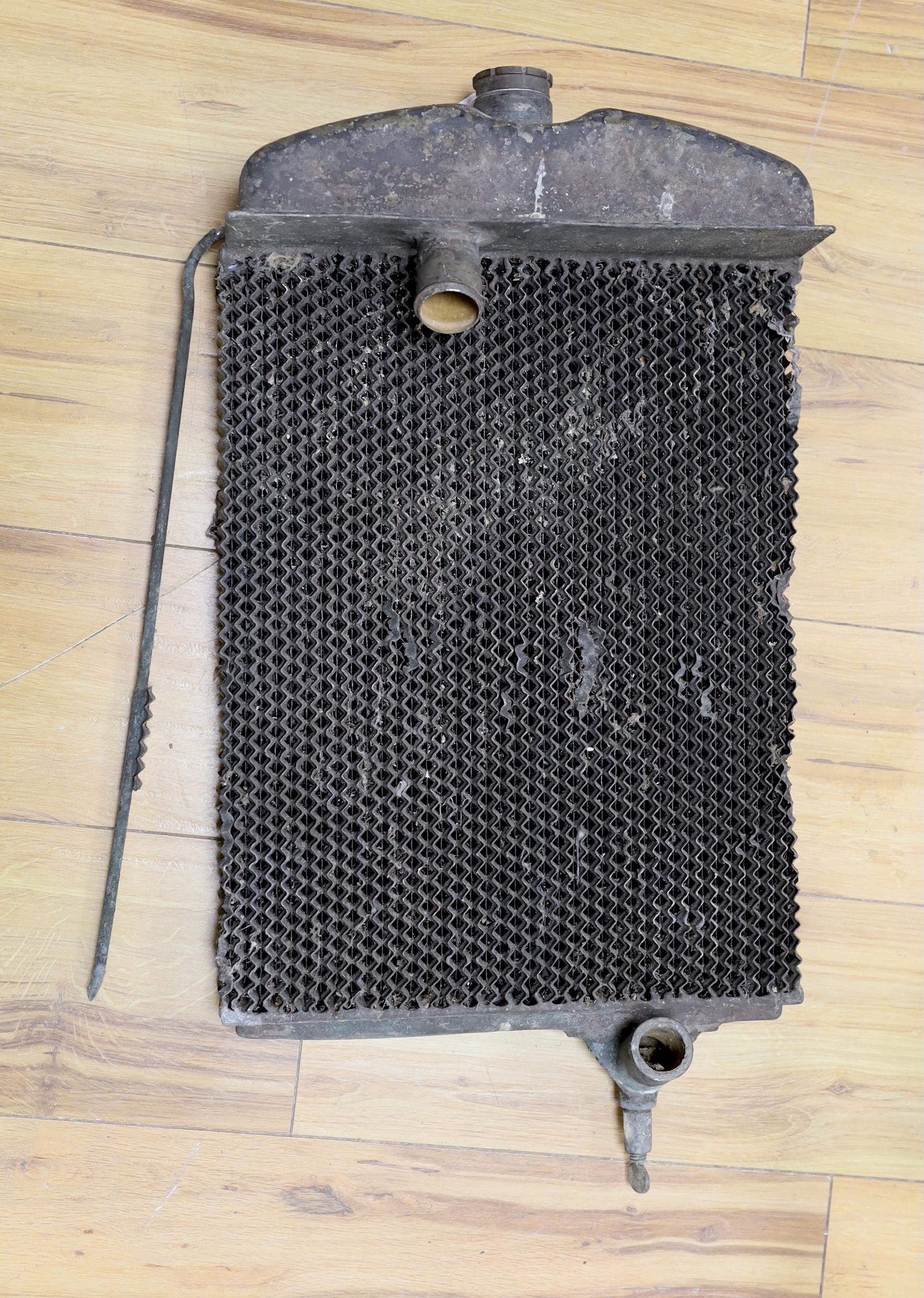 An Austin Motor Co. car radiator c. 1915